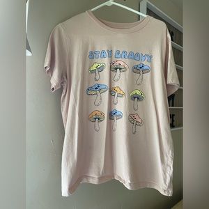 stay groovy mushroom shirt